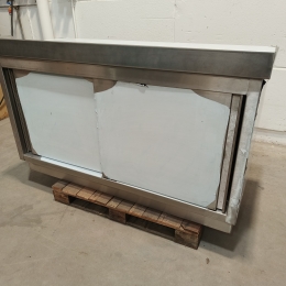s/s work table cabinet - 160x67x96 cm